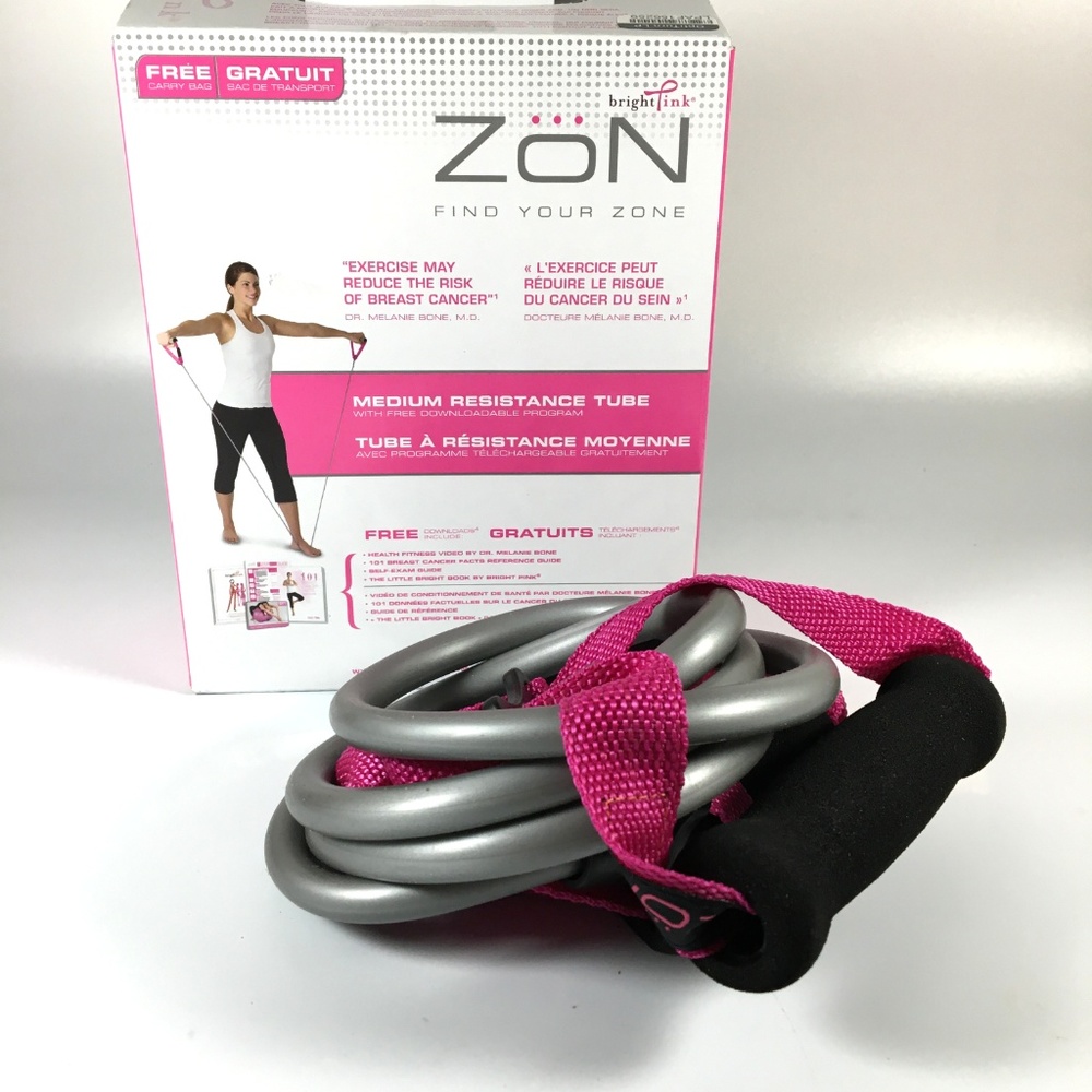 Zon Medium Resistance Work Out Tube Bands